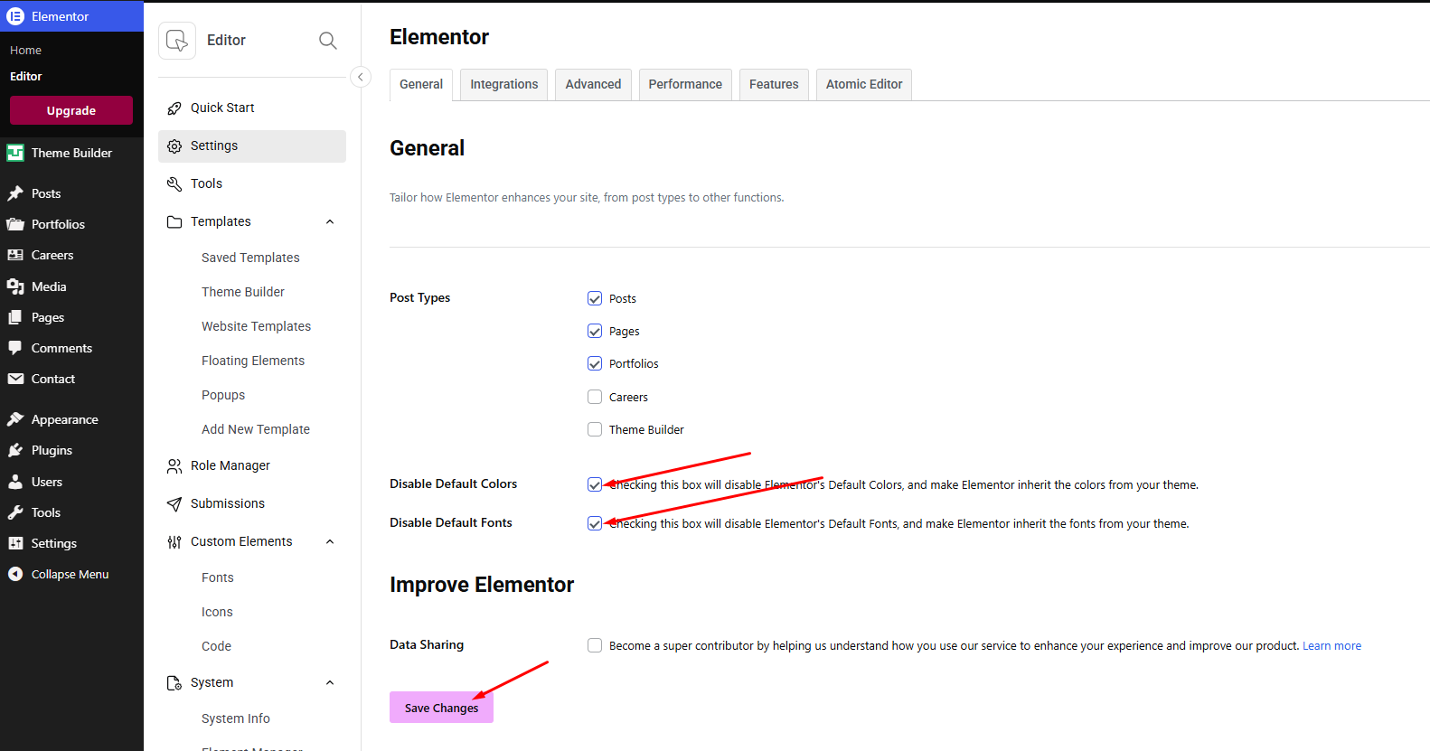 elementor-default-colors-fonts